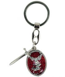 image:Image Přívěšek na klíče Svatý Michael s mečem