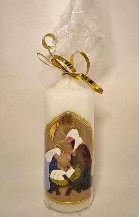 image:Image Svíce vánoční - Svatá rodina, reliéf