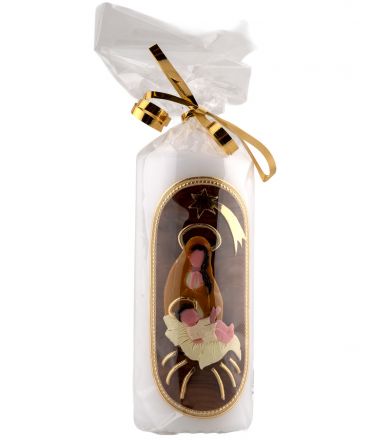 image:Image Svíce vánoční - Maria s Ježíškem