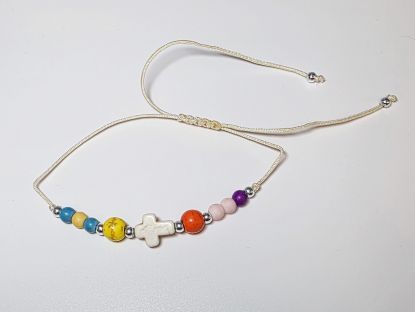 image:Image Náramek šňůrka, barevný