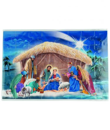 image:Image Puzzle - Narození Ježíše 20 x 13 cm