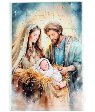image:Image Puzzle - Svatá Rodina 20 x 13 cm