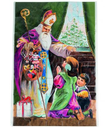 image:Image Puzzle - Svatý Mikuláš a děti 13 x 20 cm