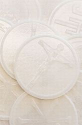 Hostie ornamentové, velké - 50 ks image:Image Hostie ornamentové, velké - 50 ks