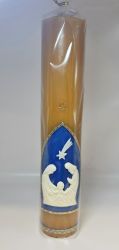 image:Image Svíce - reliéf Svatá Rodina včelí vosk 33 cm