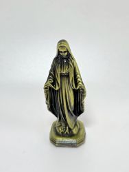image:Image Panna Maria  Neposkvrněná, nalepovací, mosaz 6,5 cm