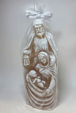 image:Image Svíce Svatá rodina 22 cm, bílooranžová