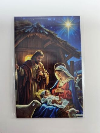 image:Image Magnetka - Svatá Rodina před chýši