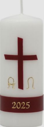 image:Image Velikonoční svíce reliéf, 15 cm