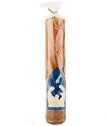 image:Image Svíce - reliéf Svatá Rodina včelí vosk 33 cm