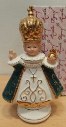 image:Image Pražské Jezulátko 15 cm keramika, zelené, L