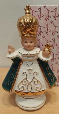 image:Image Pražské Jezulátko 15 cm keramika, zelené, L