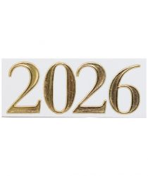 image:Image Číslo na paškál, zlatá barva, velikost L,  45 mm