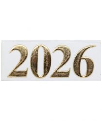 image:Image Číslo na paškál, zlatá barva, velikost S, 25 mm