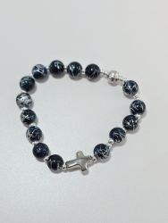 image:Image Náramek desátek, černý žíhaný