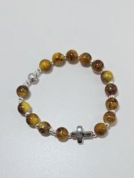 image:Image Náramek desátek, medový žíhaný