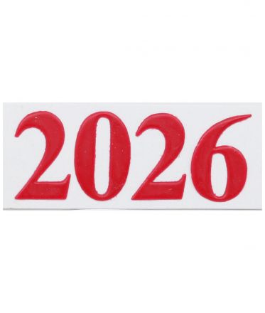 image:Image Číslo na paškál, červené, velikost S, 25 mm