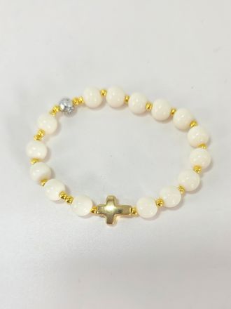 image:Image Náramek desátek, gumička, bílý