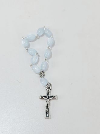 image:Image Růženec desátek, perleť světle modrý
