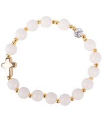 image:Image Náramek desátek, gumička, bílý