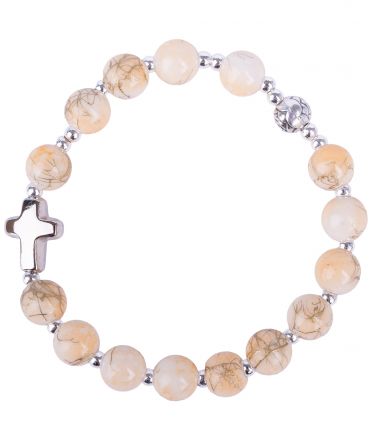 image:Image Náramek desátek, gumička, pískově žíhaný