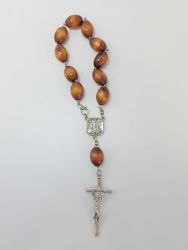 image:Image Desátek sv. Kryštof + Srdce Ježíšovo, ořech se zapínáním