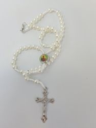 image:Image Růženec - korálek plast, medailka Boží Milosrdenství