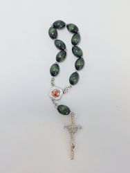 image:Image Desátek sv. Kryštof + Srdce Ježíšovo, zelený se zapínáním