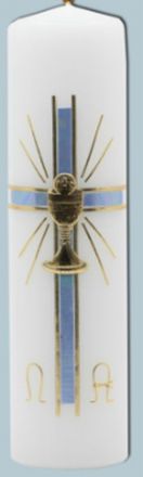 image:Image Svíce oltářní s reliéfem, zlatý kalich