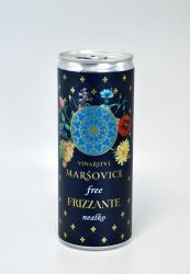 image:Image Frizzante - Hrozen bílý, limonáda v plechu 0,25l