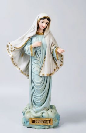 image:Image Soška Panna Maria Medžugorská 19 cm