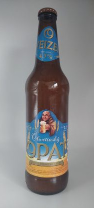 image:Image Pivo Opat Weizen 11%, ležák světlý pšeničný + lahev