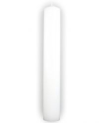 image:Image Hladká svíce bílá, válec 80 x 250 mm