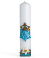 image:Image Svíce mariánská s reliéfem, 30 cm