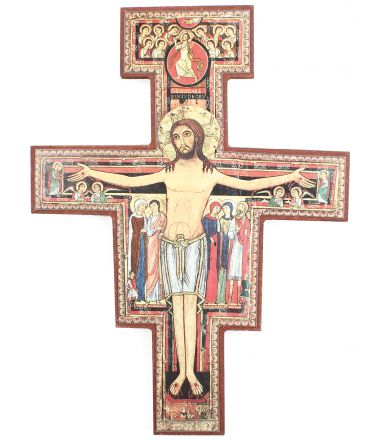image:Image Kříž na zeď San Damiano 18cm