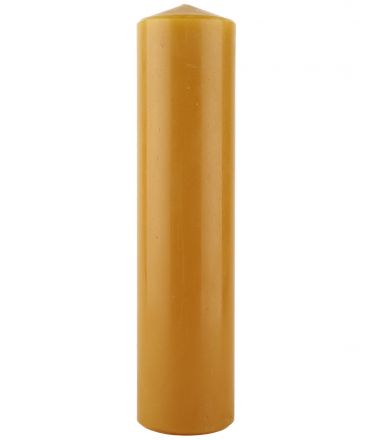 image:Image Svíce hladká - včelí vosk 23 cm