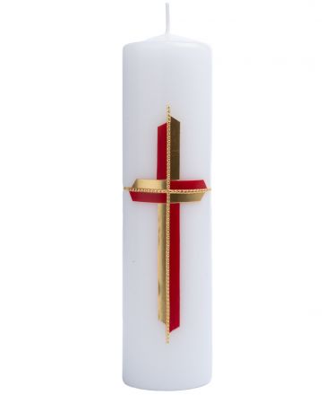 image:Image Svíce oltářní s reliéfem, vínová