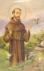 image:Image Puzzle - Svatý František z Assisi 13 x 20 cm