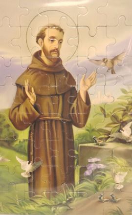 image:Image Puzzle - Svatý František z Assisi 13 x 20 cm